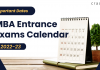 MBA Entrance Exams Calendar 2022-2023
