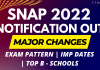 SNAP 2022 Notification & Exam Registration