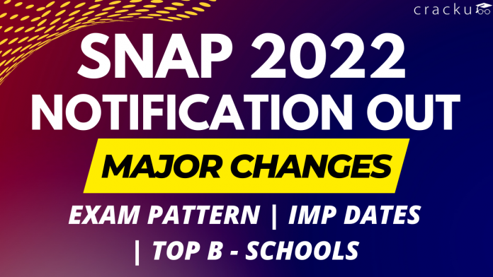 SNAP 2022 Notification & Exam Registration