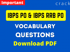 _ Vocabulary Questions