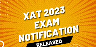 XAT 2023 Exam Notification out