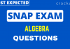 Algebra Questions Questions