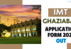 IMT Ghaziabad MBA Application Form 2023 OUT