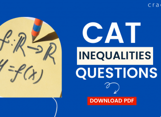 CAT Inequalities Questions PDF