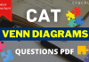CAT Venn Diagrams Questions PDF