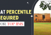 CAT percentile required for top IIMS