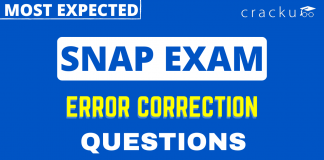 SNAP_Error Correction Questions
