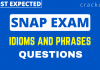_ Idioms and Phrases Questions