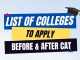 List of Non-IIM Colleges to apply before and after the CAT 2022 Exam