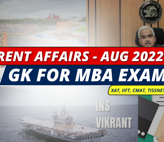 GK for MBA Entrance Exams 2022