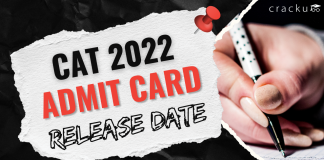 CAT Admit Card 2022 Release Date