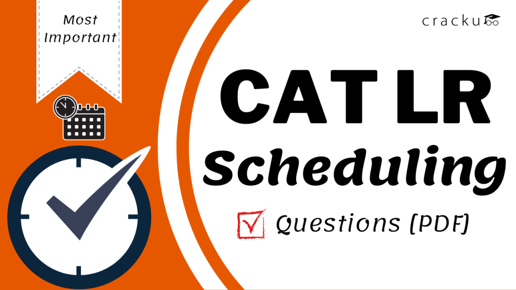 Cat lr scheduling questions pdf most important cracku