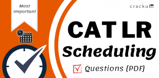 CAT LR Scheduling Questions PDF