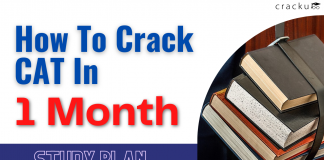 How To Crack CAT In 1 Month (30 Days Study Plan)