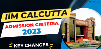IIM calcutta admission criteria 2023