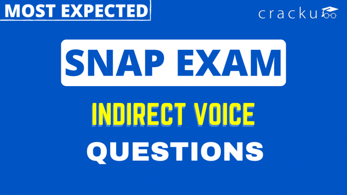 _ Indirect Voice Questions