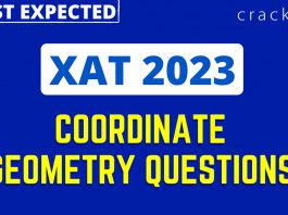 XAT 2023 Coordinate Geometry Questions PDF