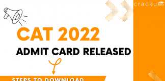 CAT 2022 Admit Card Download