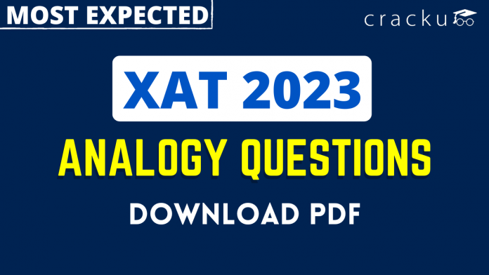 XAT Analogy Questions PDF