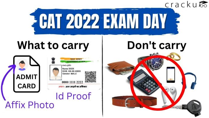 CAT 2022 Exam Day- Do's and Dont's