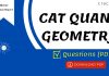 CAT QUANT GEOMETRY Questions PDF