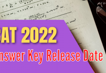 CAT 2022 Answer Key Release Date