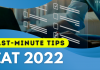 Last Minute Tips For CAT 2022 Exam (Tips, Tricks & Shortcuts)