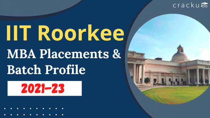 IIT Roorkee MBA Placements 2023
