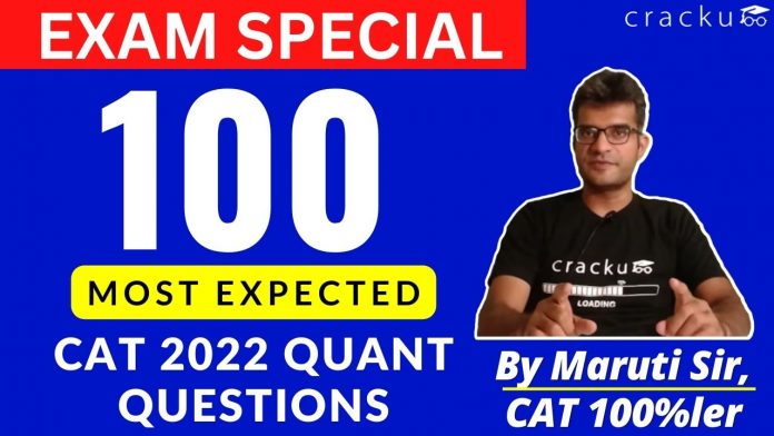 Top 100 - CAT Quant Questions