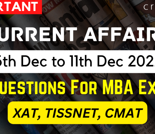 General Knowledge Current Affairs 5th Dec to 11th Dec 2022