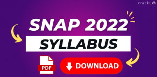 SNAP 2022 Syllabus PDF