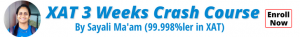 XAT 3 Weeks Crash course
