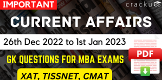 Current Affairs 26th Dec 2022 to 1st Jan 2023