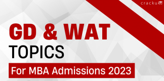 Top GD and WAT Topics for MBA Admissions 2023