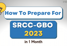 How To Prepare For SRCC GBO 2023 in 1 Month?