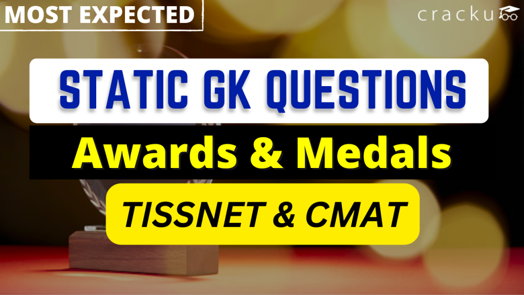 Static GK Questions For MBA Exams (Awards And Medals) - Cracku