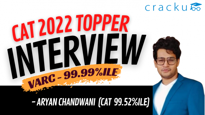 CAT 2022 Topper Interview Aryan Chandwani