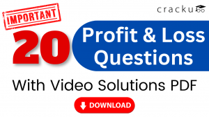 CAT Profit and loss Questions With Video Solutions PDF