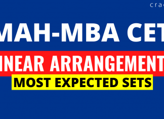 MAH-MBA CET Linear Arrangements Sets