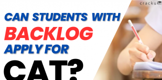 Can Backlog Students Apply For CAT