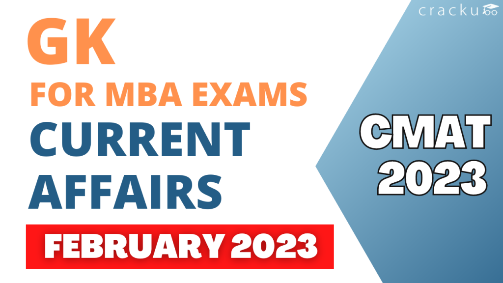 GK For MBA Entrance Exams February 2023 [PDF] - Cracku