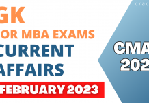 GK For MBA Entrance Exams February 2023 [PDF]