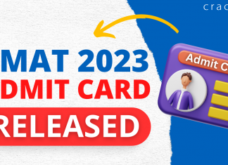CMAT admit card 2023