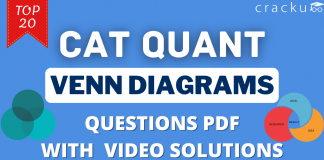 CAT Venn Diagrams Questions PDF