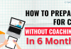 How to prepare for CAT without coaching in 6 months