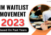IIM Waitlist Movement 2023