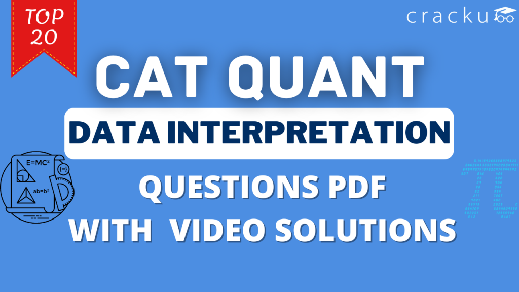 Important cat data interpretation questions download pdf cracku