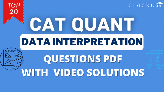 CAT Data Interpretation Questions PDF