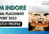 IIM Indore Final Placement Report 2023