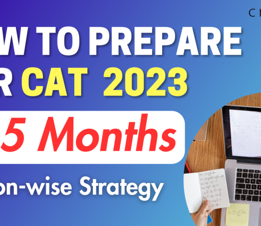 How To Prepare For CAT In 5 Months? [Self-study Plan]